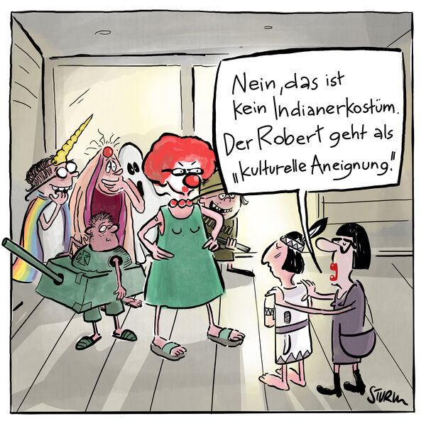 Cartoon: Philipp Sturm