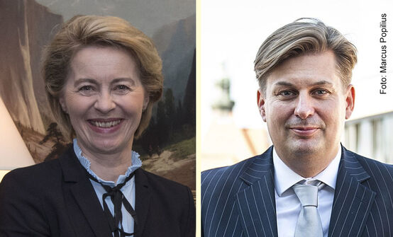 Die (Skandal?)-Spitzenkandidaten von CDU und AfD: Ursula von der Leyen und Maximilian Krah
