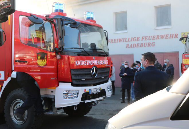 Das neue Katastrophenschutzfahrzeug der FFW Radeburg