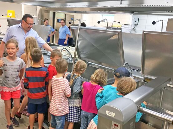 Zu den Besuchern gehörten auch die Kinder der KiTa Großdittmannsdorf (Fotos Helen Hohlfeld)