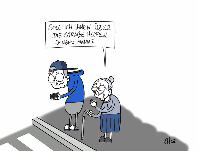 Cartoon: Steffen Huber